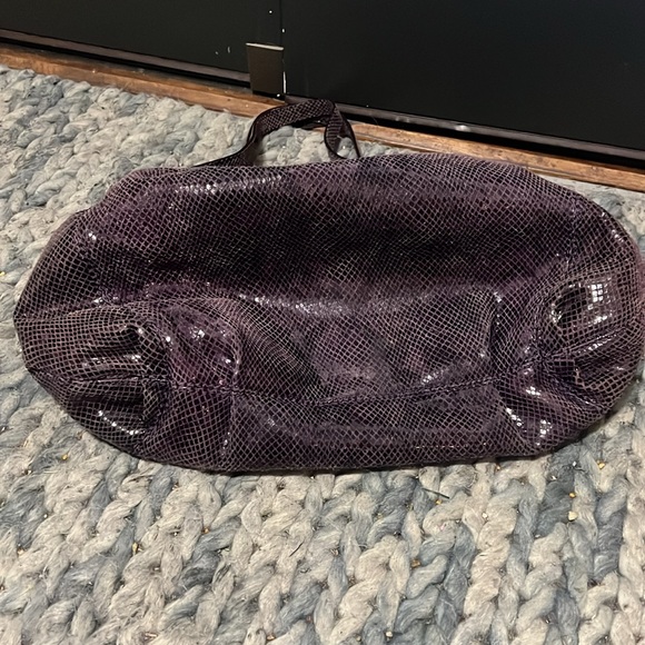 EUC Michael Kors Slouchy Python Shoulder Bag - Picture 4 of 6